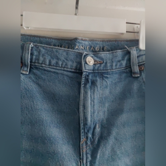 American Eagle '90s Low Rise Skinny Kick Boot Jeans Size 16 - Picture 5 of 11
